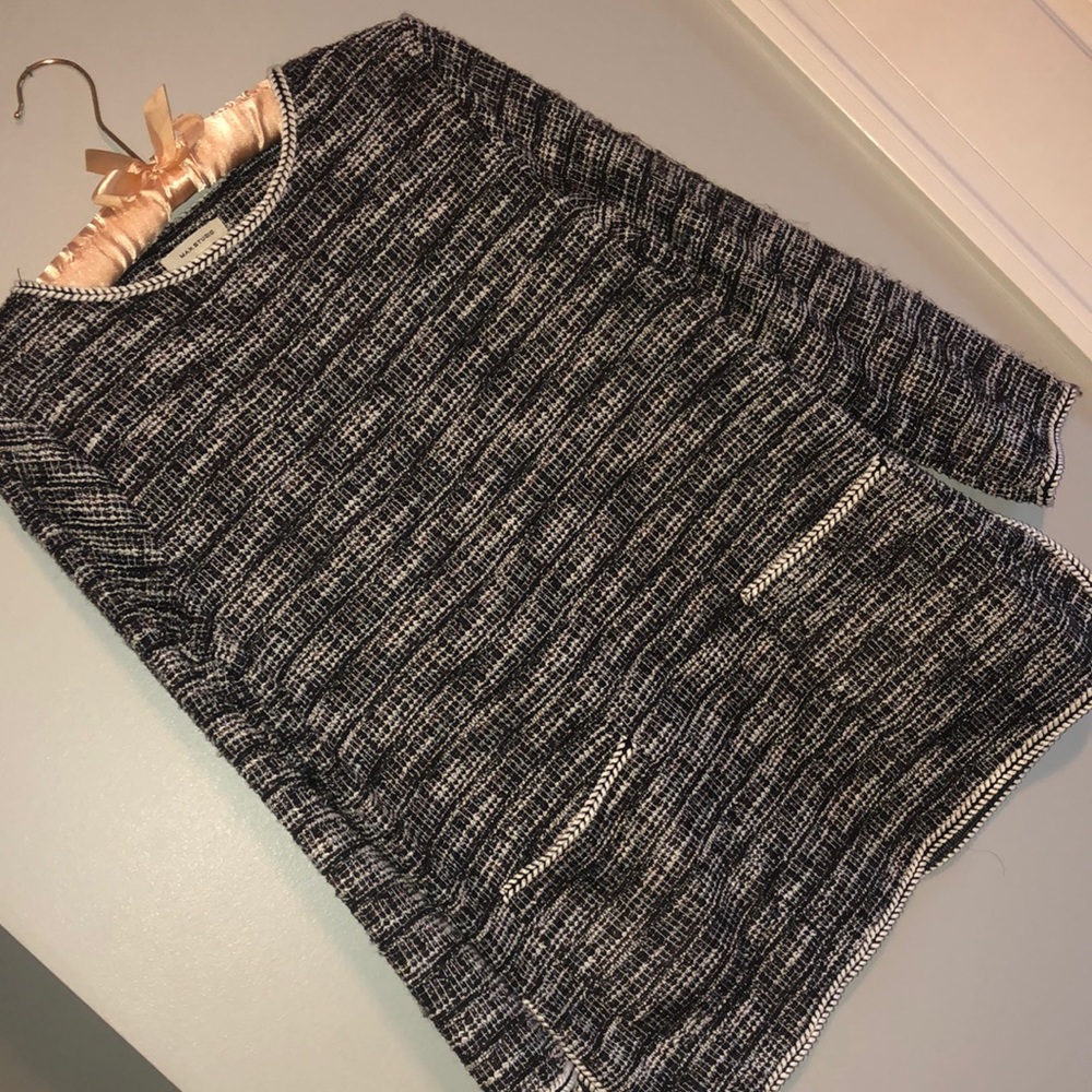 Max Studio multicolor longsleeve shirt/tunic, sz M
